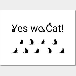 Yes we cat! persian gift Posters and Art